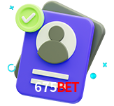Tornar-se um membro do 675Bet é muito simples